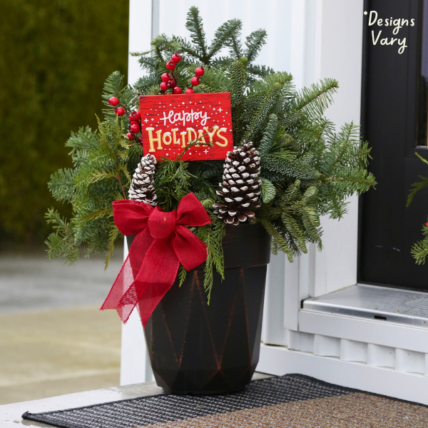 Outdoor Greenery Arrangement (photo 4 of 4)